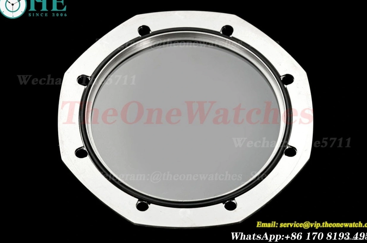 Clone TKF SS A4302 41mm White Dial Oak 15500 SS Royal Super 0227